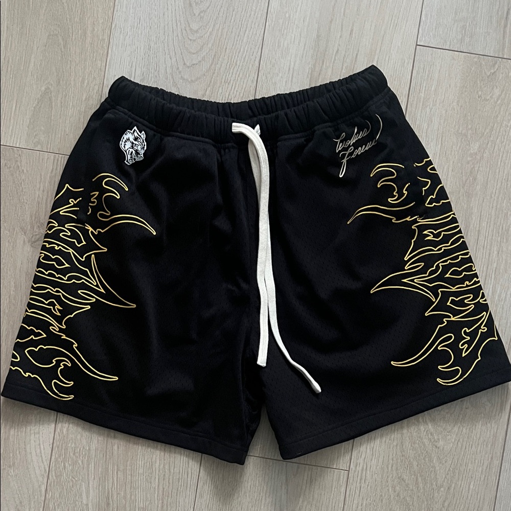 Darc Sport Black Men's Athletic Shorts